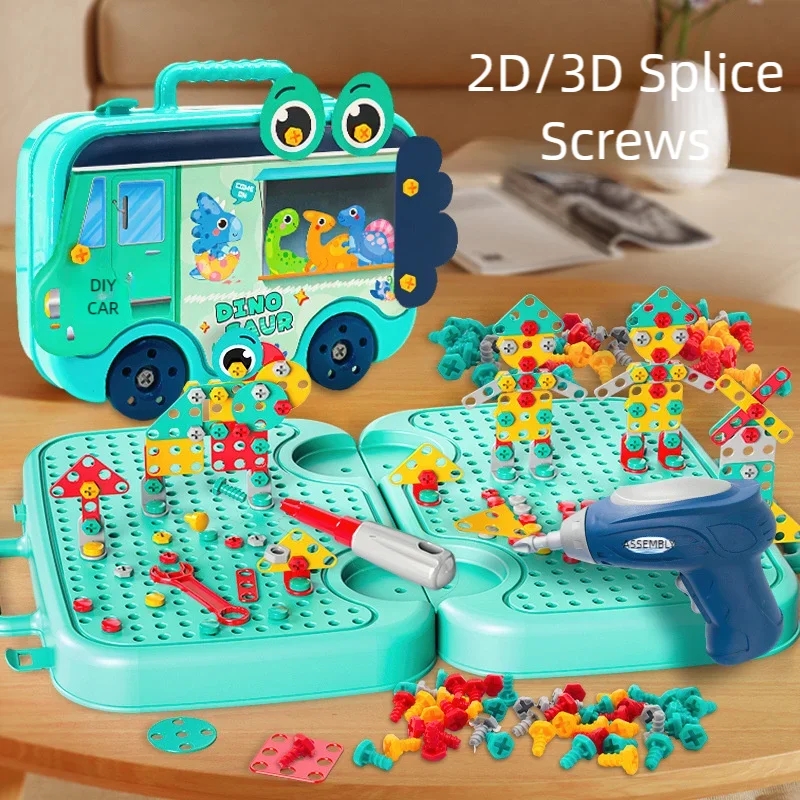 Gardening Tools For 8 Year Olds - Simulatie elektrische schroevendraaier Montessori speelgoed montage