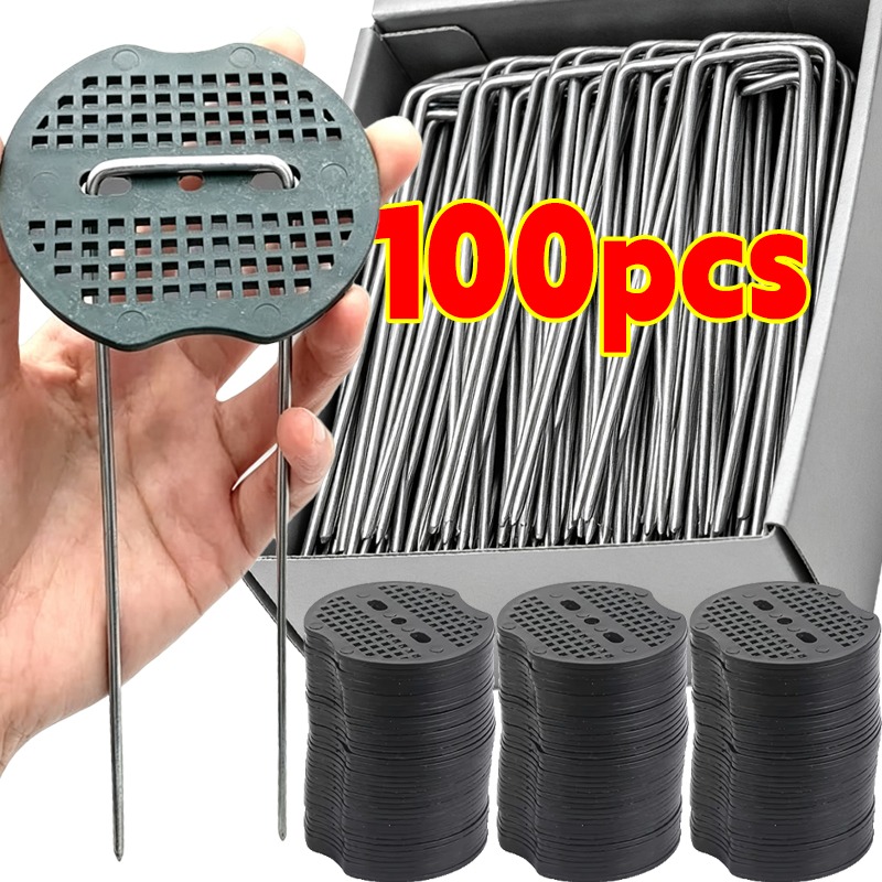 Gardening Tools Types - U-vormige tuinpluggen Plastic pakkingen Zware hekwerkbuizen