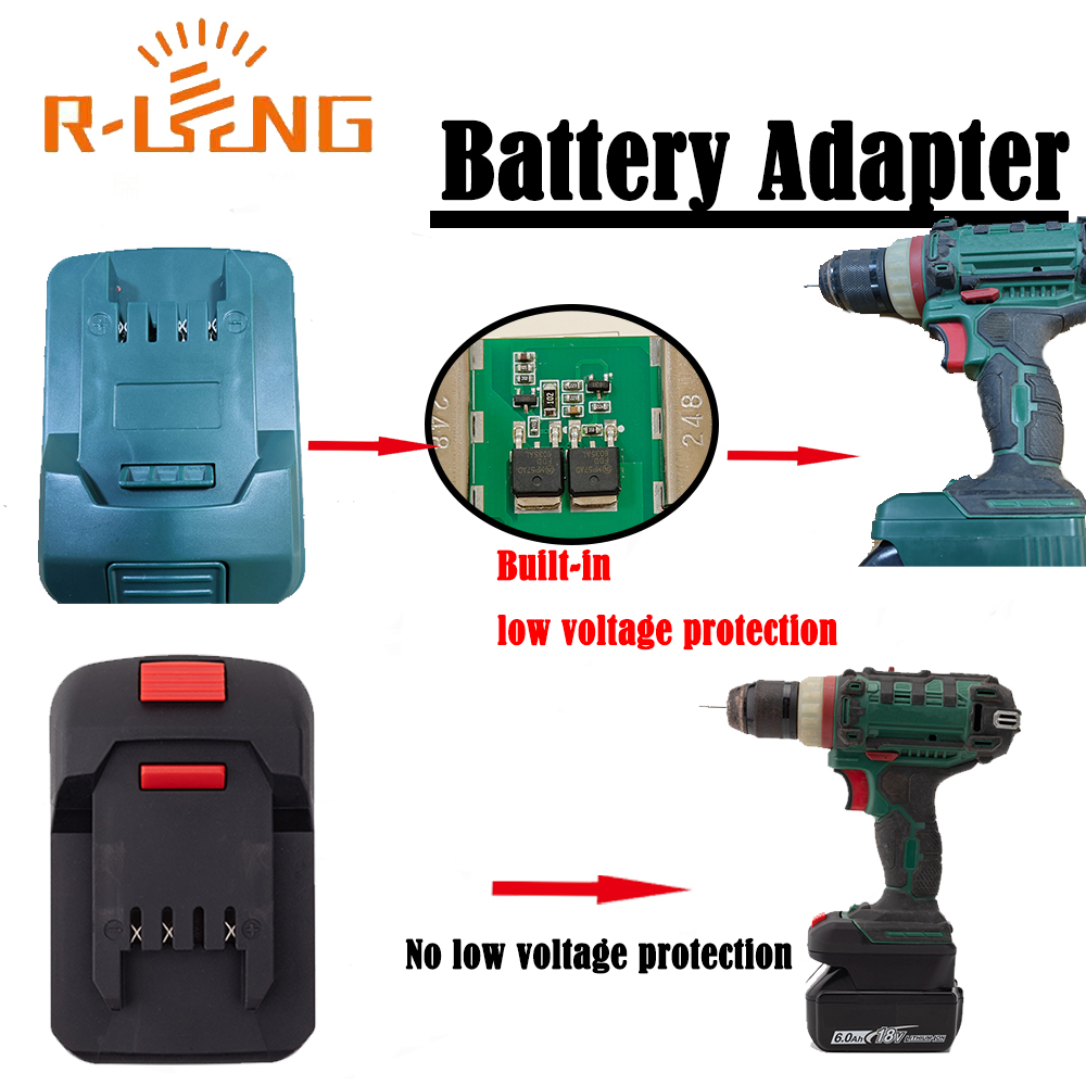 Gardening Tools Lidl - Adapterconverter voor Makita 18V Lithium naar