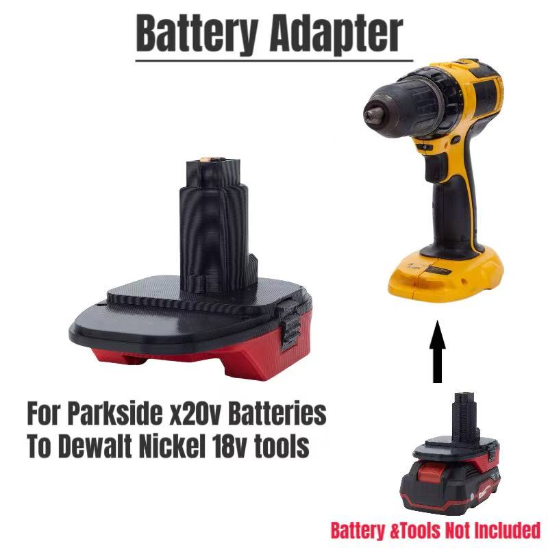 Gardening Tools Lidl - Batterijadapterconverter voor LIDL Parkside X20V TEAM