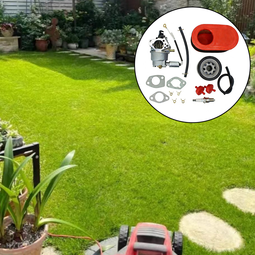 Gardening Tools Picture - Grasmaaierreparatie Carburateurfilter Vervanging Carburateur Luchtfilter Carburateur