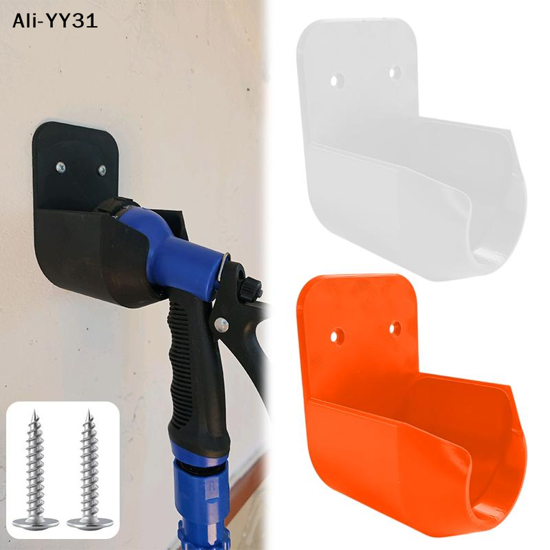 Garden Hose Nozzle - 【S3】Wandmontage Tuinslangmondstukbeugel met schroeven en lekopening