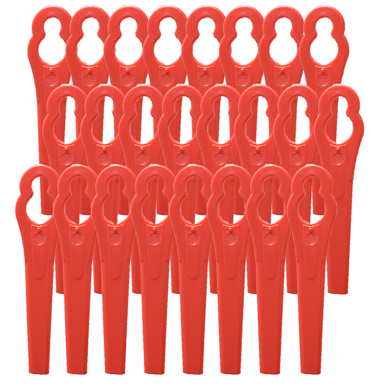 Gardening Tools Lidl - 50 Stuks Rode Plastic Vervangende Messen