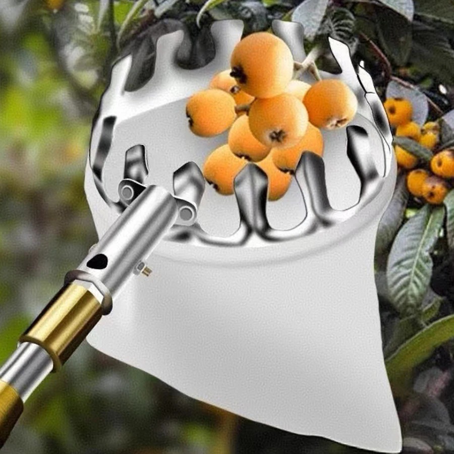 Gardening Tools Organizer - Professioneel bessenplukker-gereedschap, fruitverzamelnet, mand voor tuinoogst,