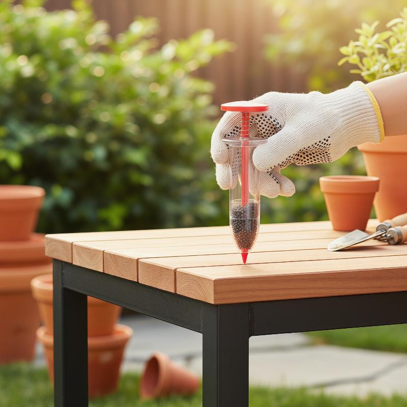 Gardening Tools Essential - 1 stuk handmatige zaaddispenser, mini handmatige
