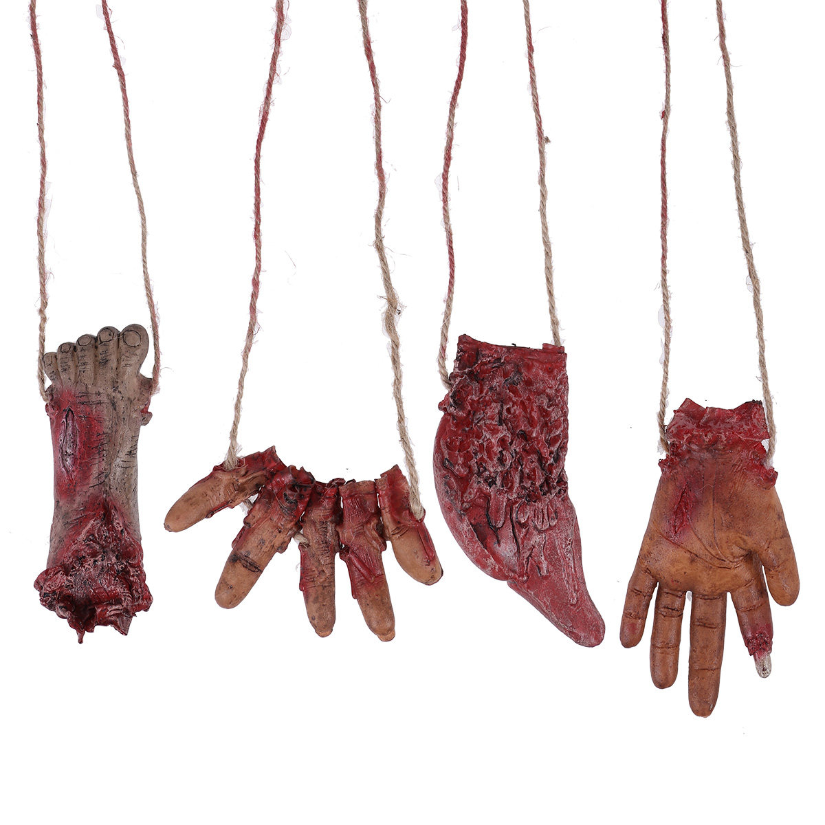 Gardening Tools Unique - 4-delige Halloween Realistische Orgel Hangdecoratie Set