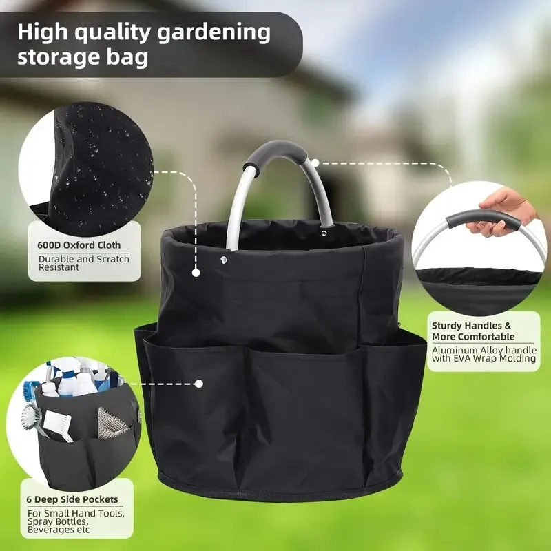 Gardening Tools Basket - Voor draagbare opvouwbare picknickmand, opslag van