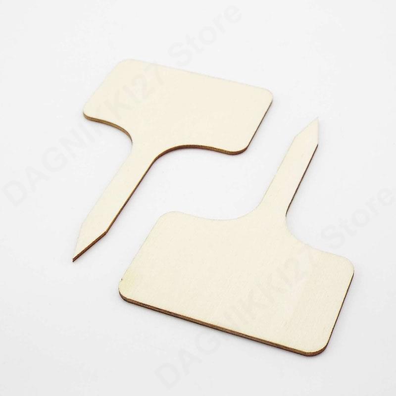 10x T-Type Houten Plant Etiket - Gardening Tools Types recensie en prijs