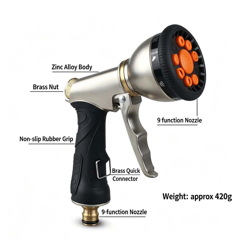 Multifunctioneel autowas- en t - Gardening Tools Types recensie en prijs
