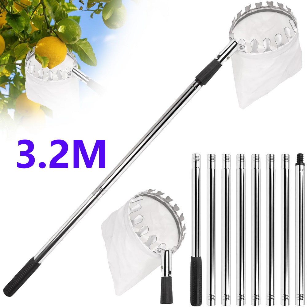 Fruitplukkerstok met mand Tele - Gardening Tools Basket recensie en prijs
