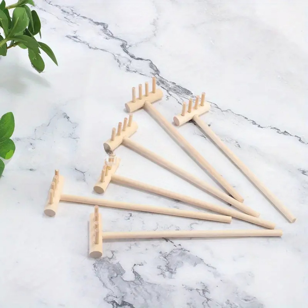 6-delige mini bamboe harkenset - Gardening Tools Japan recensie en prijs