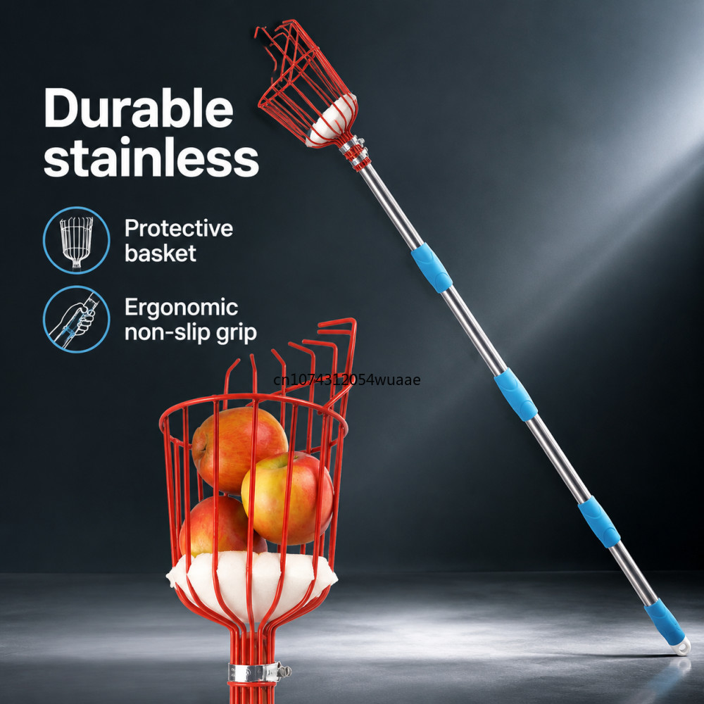 1 set fruitplukker, verstelbar - Gardening Tools Basket recensie en prijs